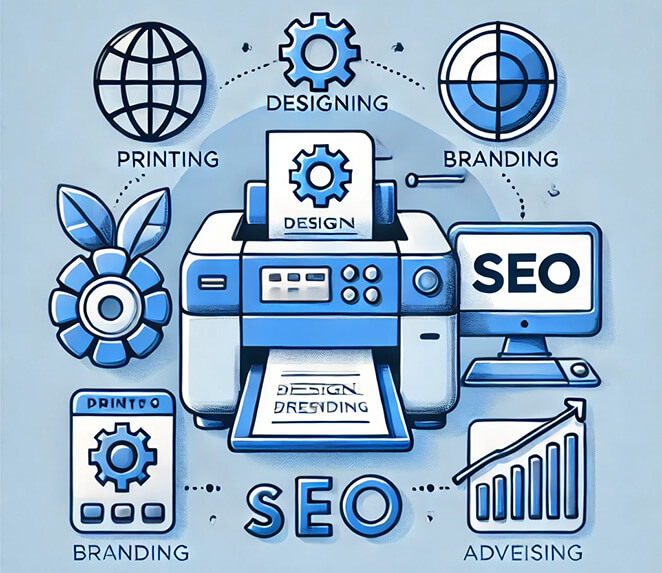 printing, designing, branding, and SEO-based advertisement agency